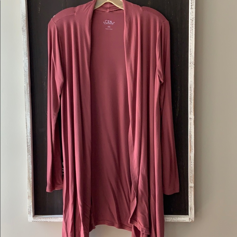 Dusty Rose cardigan